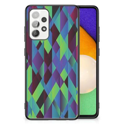 Samsung Galaxy A52 | A52s (5G/4G) Backcover Abstract Green Blue Samsung Galaxy A52 | A52s (5G/4G) Backcover Abstract Green Blue
