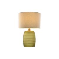 Bureaulamp Home ESPRIT Groen Beige Gouden Kristal 50 W 220 V 38 x 38 x 57 cm - thumbnail