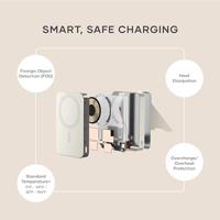 Satechi OntheGo magnetische Qi2 Powerbank met Stand (10.000mAh/20W) - Sand - thumbnail