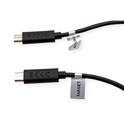 ROLINE USB 2.0 Oplaadkabel, Micro B M/M, zwart, 0,3 m ROLINE USB 2.0 Oplaadkabel, Micro B M/M, zwart, 0,3 m