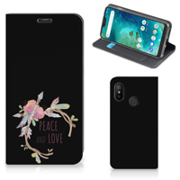 Xiaomi Mi A2 Lite Magnet Case Boho Text - thumbnail