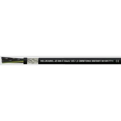HELU JZ-500-C Black Stuurstroomkabel 3 G 2.5 mm² Zwart 10967-500 500 m