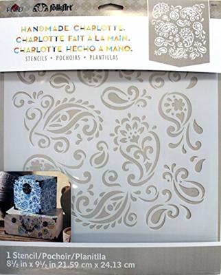 FolkArt • lasergesneden stencil paisley delight
