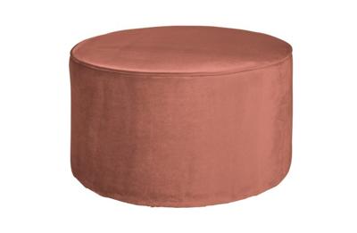 Woood Sara poef laag Oudroze