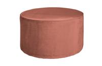 Woood Sara poef laag Oudroze - thumbnail