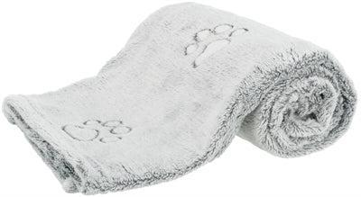 Trixie hondendeken nando softfleece lichtgrijs