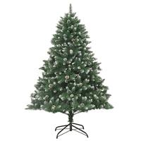 Kunstkerstboom met standaard 180 cm PVC - thumbnail