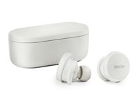 Denon PerL echte draadloze oordopjes, gepersonaliseerd geluidsprofiel, ruisonderdrukkende oordopjes, waterbestendige oortelefoons, met ingebouwde microfoons en lange levensduur van de batterij - wit - thumbnail