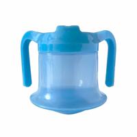 Tuimelbeker met smal tuitje | Glow in the dark | Inhoud: 250 ml | Blauw | PR65139 - thumbnail