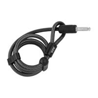 AXA RLS insteekkabel zwart 115cm x 10mm - thumbnail
