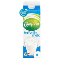 Campina Halfvolle Melk 1L Pak bij Jumbo - thumbnail