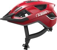 Abus helm aduro 3.0 led blaze red m 52-58cm - thumbnail