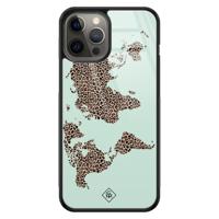 iPhone 12 Pro Max glazen hardcase - Wild world - thumbnail