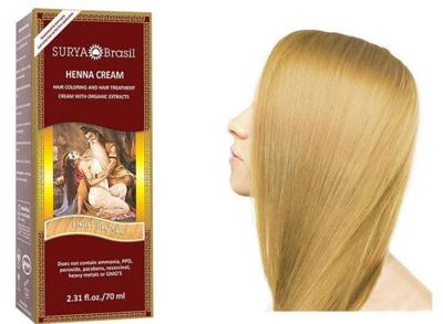 Surya Brasil Henna haarverf creme licht blond 70 Milliliter
