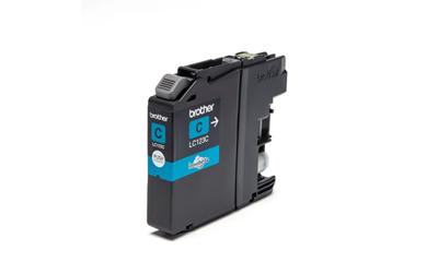 Huismerk Brother LC-123C cartridge cyaan