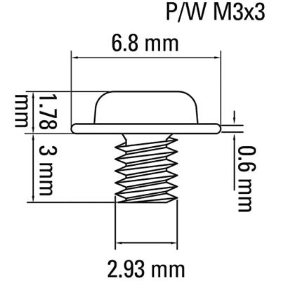 Renkforce RF-4452210 HDD-schroeven 16 stuk(s)