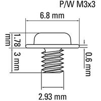 Renkforce RF-4452210 HDD-schroeven 16 stuk(s) - thumbnail