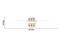 Trio PlafondlampCinto design nikkel - R67873107 - thumbnail