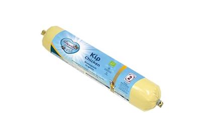 Renske Organic vers gestoomd kip natvoer hond (worst 500 g) 500 g