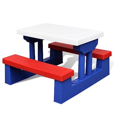 Kinderpicknicktafel met parasol - thumbnail