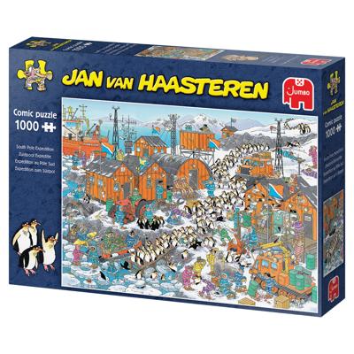 Jumbo Jan van haasteren legpuzzel - zuidpool, 1000st.