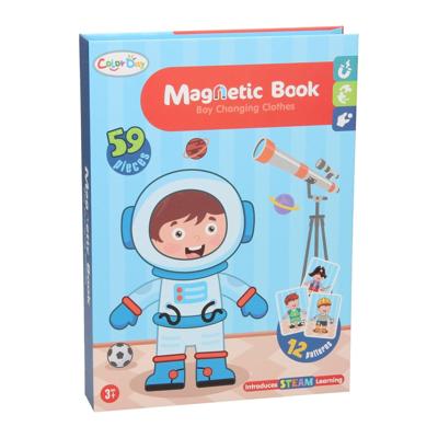 Magnetisch Boek - Outfits Jongen, 59dlg. Magnetisch Boek - Outfits Jongen, 59dlg.