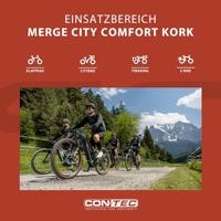 CONTEC handvatten "merge city comfort kork" ct grips merge city comfort cork, 140mm - thumbnail
