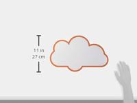 Workshopkaarten MAUL wolk 27x43cm wit 20 stuks - thumbnail