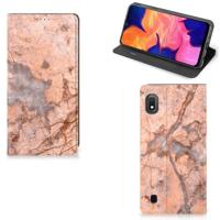 Samsung Galaxy A10 | Standcase | Marmer Oranje - thumbnail