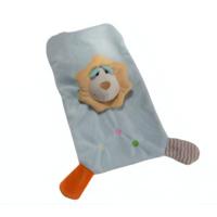 Gamberritos knuffeldoekje leeuw 23 cm - thumbnail