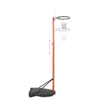 VidaXL Basketbalset draagbaar verstelbaar 180-230 cm - thumbnail