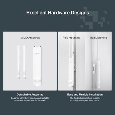 TP-Link AP 300Mbps Festa F41-Outdoor - 300 Mbps TP-Link AP 300Mbps Festa F41-Outdoor - 300 Mbps