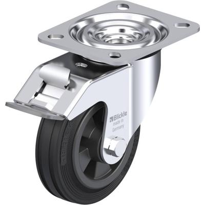 Blickle L-VPP 100R-FI Zwenkwiel met rem Wieldiameter: 100 mm Draagvermogen (max.): 70 kg 1 stuk(s)