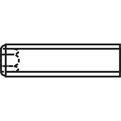 TOOLCRAFT 222521 Stifttap M3 10 mm Staal 20 stuk(s)