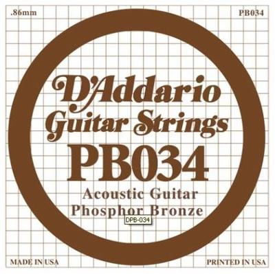 D&apos;Addario PB034 losse snaar voor akoestische westerngitaar