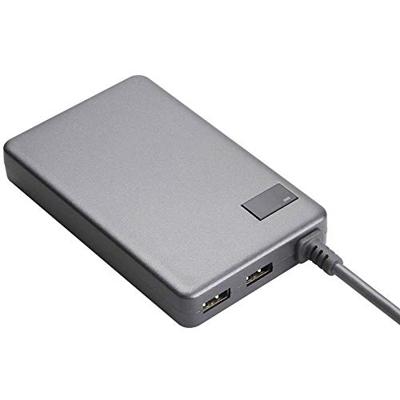LVSUN Ultra Slim USB-laadstation 90 W 1x USB-A, DC-stekker 3,5 Zwart Binnen