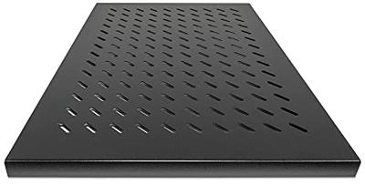 Intellinet 712583 19 inch Apparaatbodem voor patchkast 1 HE Vast inbouw Geschikt voor kastdiepte: vanaf 1000 mm Zwart
