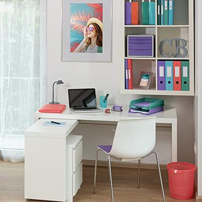 Esselte Colour&apos;Breeze geperforeerde showtas, ft A4, 43 micron, gekorreld, pak van 25 stuks