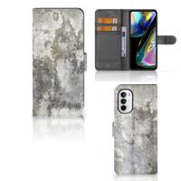 Motorola Moto G52 | Moto G82 | Bookcase | Beton Print - thumbnail