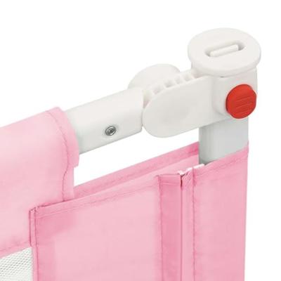 VidaXL Bedhekje peuter 180x25 cm stof roze