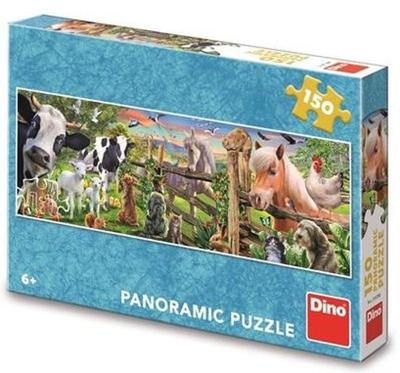 DinoToys Dino puzzel - dieren van de boerderij - 150 stukjes DinoToys Dino puzzel - dieren van de boerderij - 150 stukjes