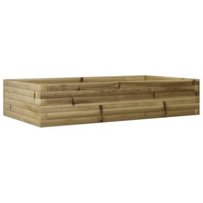 VidaXL Plantenbak 110x60x23 cm geïmpregneerd grenenhout