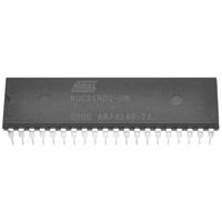 Microchip Technology ATMEGA32A-PU Embedded microcontroller PDIP-40 8-Bit 16 MHz Aantal I/Os 32 Tube - thumbnail