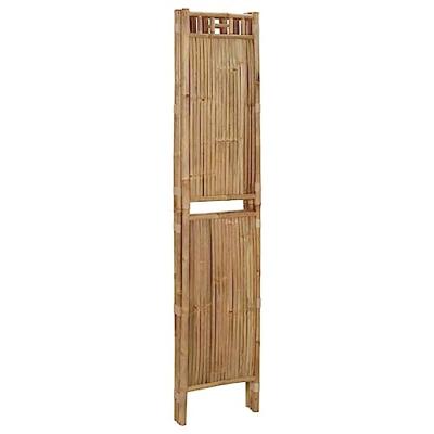 Kamerscherm met 3 panelen 120x180 cm bamboe