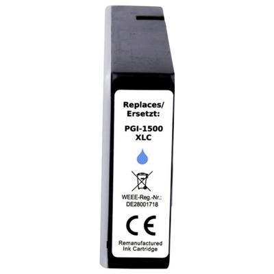 Renkforce Inktcartridge vervangt Canon PGI-1500C XL Compatibel Cyaan RF-CPGI1500XLC RF-6736468 Renkforce Inktcartridge vervangt Canon PGI-1500C XL Compatibel Cyaan RF-CPGI1500XLC RF-6736468