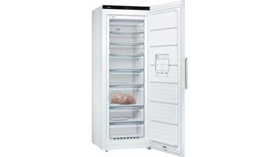 Bosch Serie 6 GSN58AWEV diepvriezer Vrijstaand Staand Wit 365 l A++ Bosch Serie 6 GSN58AWEV diepvriezer Vrijstaand Staand Wit 365 l A++