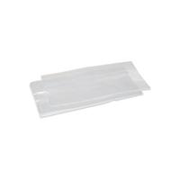 Harmonicazak LDPE 16+(2x5) x 35 cm transparant T18 - thumbnail