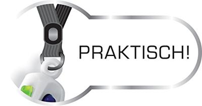 Bic Colours Fluo 4-kleurenbalpen, medium, 3 klassieke inktkleuren en een markeerstift fluo geel