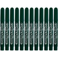Colortime Donkergroene jumbo stiften, 12st. - thumbnail