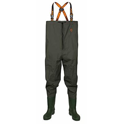Fox Green Lightweight Waders / Waadpak Size 41